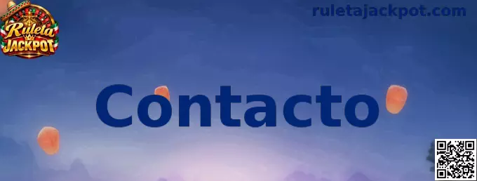 Página de contacto y asistencia de Ruleta Jackpot