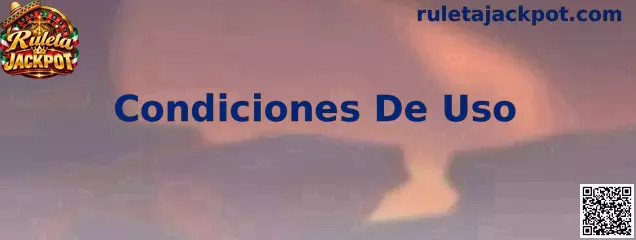Ilustración informativa de las Condiciones De Uso de Ruleta Jackpot, con referencias a seguridad, navegación y entretenimiento responsable.