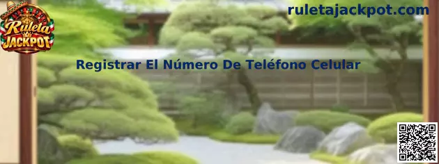 Registrar El Número De Teléfono Celular en Ruleta Jackpot