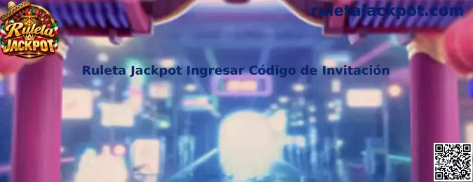 Guía visual para ingresar un código de invitación de Ruleta Jackpot